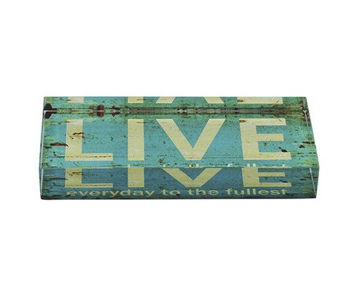 Peso para Papel Live Everyday, Azul | WestwingNow