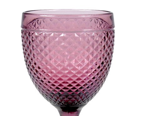 Jogo de Taças para Vinho Bico de Jaca Rosa Choque | Westwing