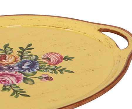 Bandeja Decorativa Noah Sofie Amarela | Westwing