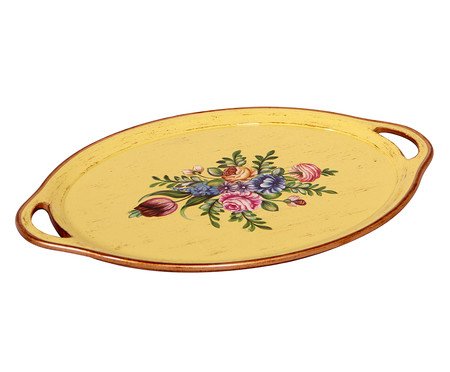 Bandeja Decorativa Noah Sofie Amarela | Westwing