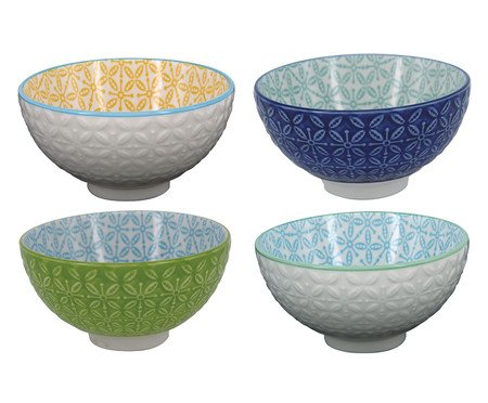 Jogo de Bowls em Porcelana Doreen Lia | Westwing