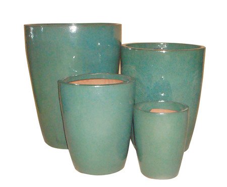 Jogo de Vasos Vietnamita   Verde Água | Westwing