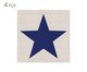 Jogo de Guardanapos Star Azul, Cinza | WestwingNow