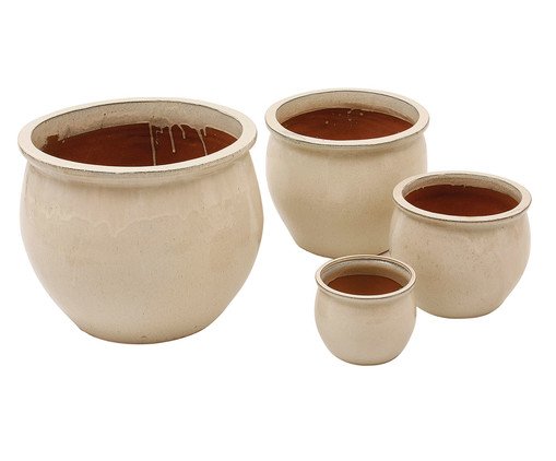 Jogo de Vasos Yosefh Bege, Bege | WestwingNow