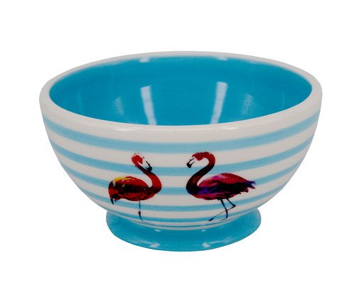 Bowl Flamingo Azul, Azul | WestwingNow