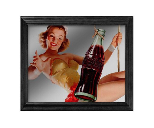 Quadro Espelhado Pin Up Swinging With, Colorido | WestwingNow
