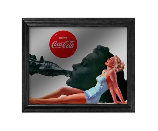Quadro Espelhado Pin Up Tanning, Colorido | WestwingNow