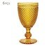 Jogo de Taças para Água Diamant de Glace Âmbar, Âmbar | WestwingNow