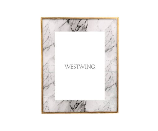 Porta Retrato Toots, Branco | WestwingNow