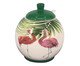 Pote Decorativo com Tampa Flamingo, Colorido | WestwingNow