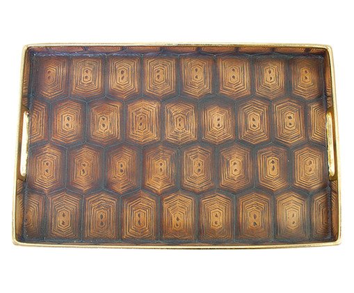 Bandeja Decorativa Tovenaar, Marrom | WestwingNow