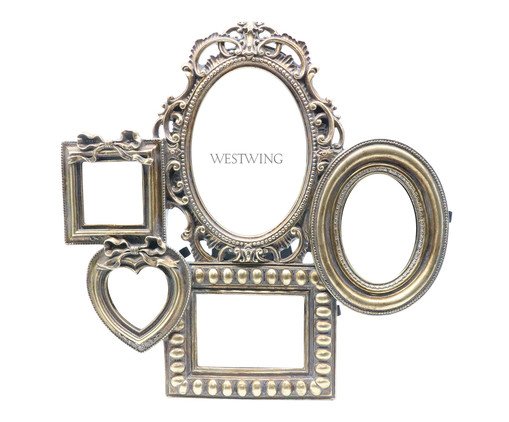 Porta Retrato Friedberg Bronze, Laranja | WestwingNow