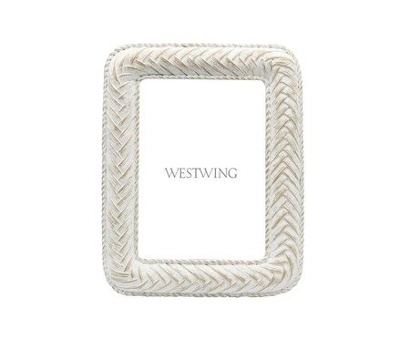Porta Retrato Senden Branco | Westwing
