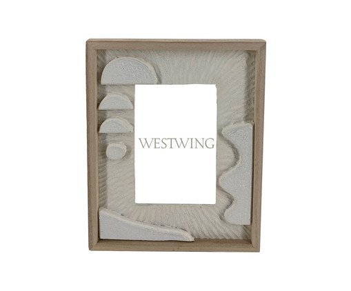 Porta Retrato Polezaproco Bege, Bege | WestwingNow