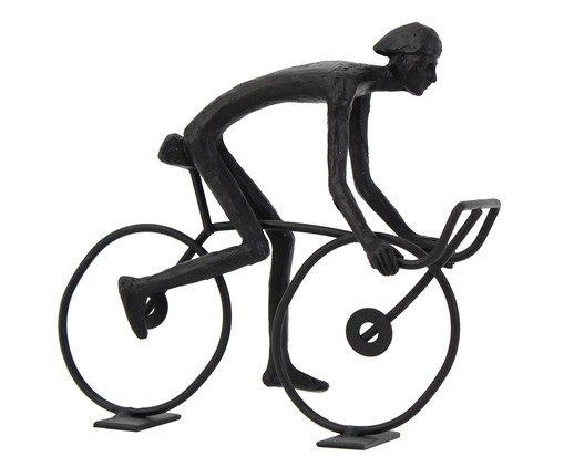Adorno Ciclista Preto, Preto | WestwingNow