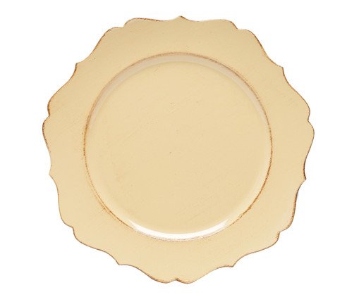 Sousplat Donna - Bege, Bege | WestwingNow