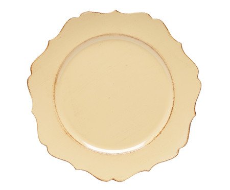 Sousplat Donna - Bege