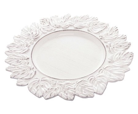 Sousplat Diana - Branco | Westwing