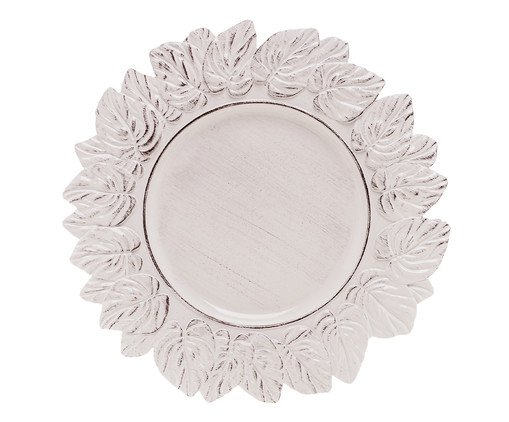 Sousplat Diana - Branco, Branco | WestwingNow