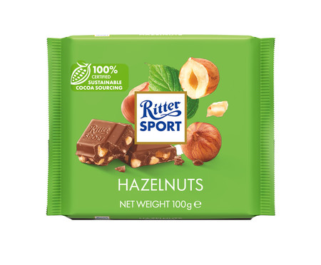 Chocolate Hazelnuts Ritter Sport - 100G