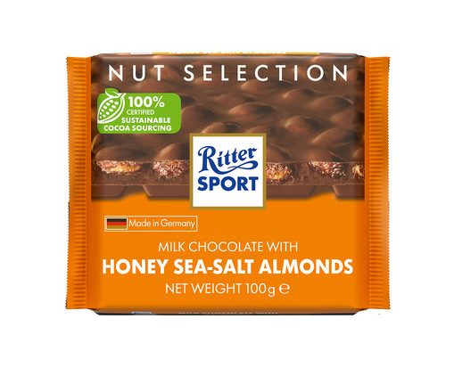 Chocolate Ao Leite Honey Salt Almonds - 100G, Colorido | WestwingNow