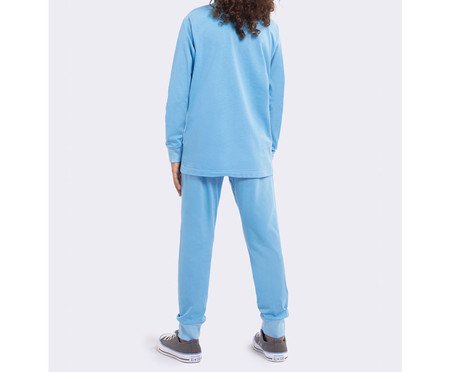 Pijama Manga Longa Slimfit Superman Azul | Westwing