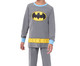 Pijama Manga Longa Slimfit Batman Grafite, Colorido | WestwingNow