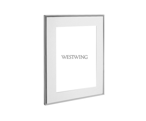 Porta-Retrato Allen, Prata / Metálico | WestwingNow