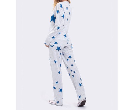 Pijama Manga Longa Shine Like A Star | Westwing