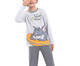 Pijama Manga Longa Infantil Masculino Tom Bons Sonhos Branca, Colorido | WestwingNow