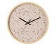 Relógio de Parede Fosco Ferda - Rosa, Bege | WestwingNow