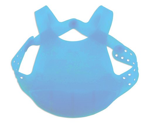 Babador de Silicone com Cinta Azul, Azul | WestwingNow