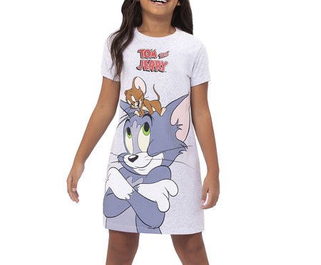 Camisola Manga Curta Infantil Tom And Jerry | WestwingNow