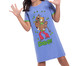 Camisola Manga Curta Infantil Scooby-Doo Mistery Brilha No Escuro Azul, Colorido | WestwingNow