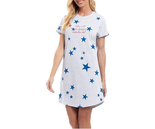 Camisola Manga Curta Shine Like A Star, Colorido | WestwingNow