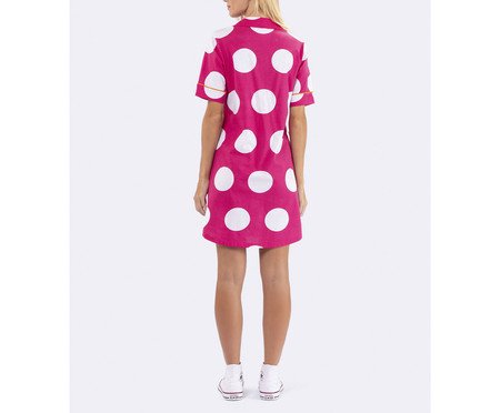 Camisola Manga Curta Americana Pink Tokyo Fucsia | Westwing