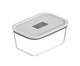 Pote de Vidro Hermetico Fresh Lock Grande - Branco Fechado, white | WestwingNow