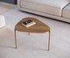 Mesa de Centro Orgânica Hanover e Dourado, multicolor | WestwingNow