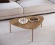 Mesa de Centro Orgânica Hanover e Dourado, multicolor | WestwingNow