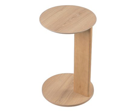 Mesa Lateral Apoio Sofá Orgânica Chanfrada Hanover | Westwing