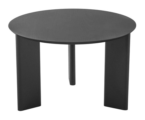 Mesa de Centro Orgânica Chanfrada Nero e Preto, multicolor | WestwingNow