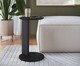 Mesa Lateral Apoio Sofá Orgânica Chanfrada Nero e Preto, multicolor | WestwingNow