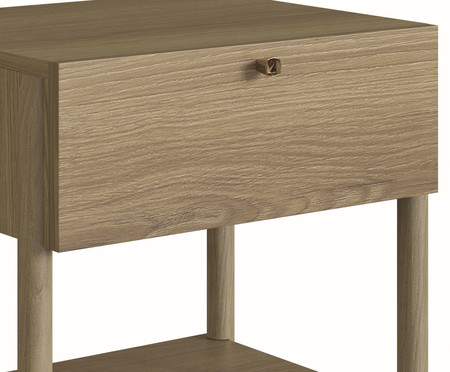 Mesa de Cabeceira 1 Gaveta Oslo Hanover | WestwingNow