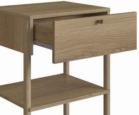 Mesa de Cabeceira 1 Gaveta Oslo Hanover | WestwingNow