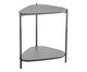 Mesa Lateral Com Prateleira Orgânica Nero e Preto, multicolor | WestwingNow