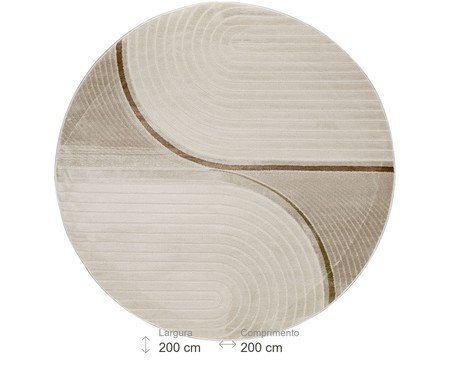 Tapete Redondo Provença | Westwing