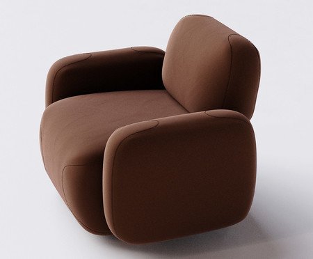 Poltrona Aurora Marrom | Westwing