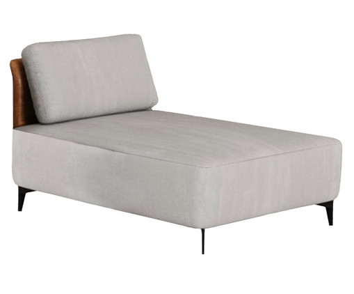 Sofá Dream Box  com  Encosto e Chaise Cinza, grey | WestwingNow