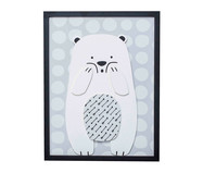 Quadro Urso l - Preto | WestwingNow