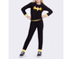 Pijama Manga Longa Batgirl com Arquinho de Orelhas Preto, Colorido | WestwingNow